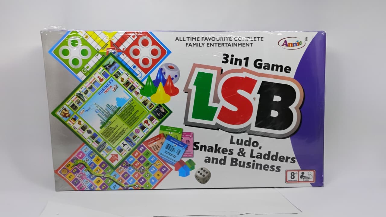 3 IN 1 GAME LSB ANNIE 3 IN 1 GAME LSB ANNIE - Image 1