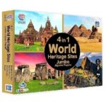 4 IN 1 HERITAGE SITES JUMBO JIGSAW PUZZLE
