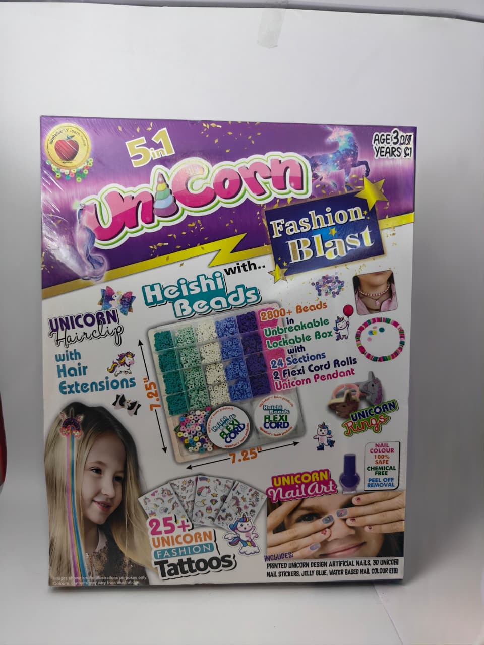 5 IN 1 UNICORN APPLE FUN 5 IN 1 UNICORN FASHION BLAST APPLE FUN - Image 1