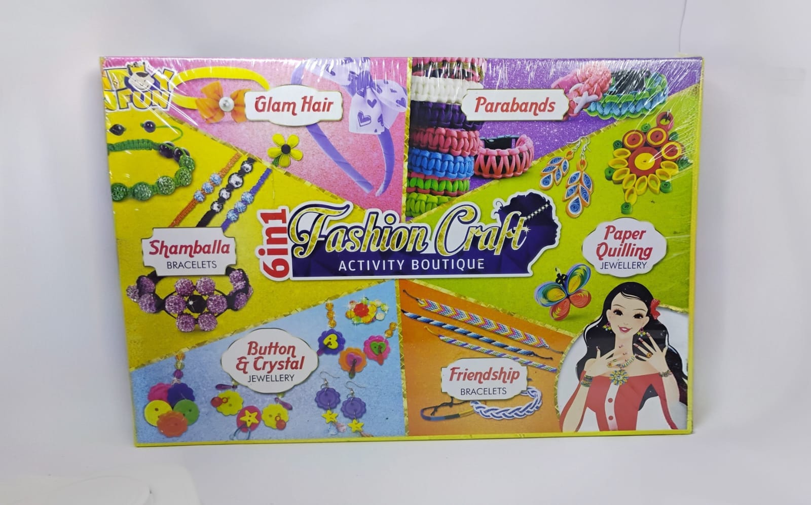 6 IN 1 FASHION CRAFT ACTIVITY BOTIQUE TOY BOX 6 IN 1 FASHION CRAFT ACTIVITY BOTIQUE TOY BOX - Image 1