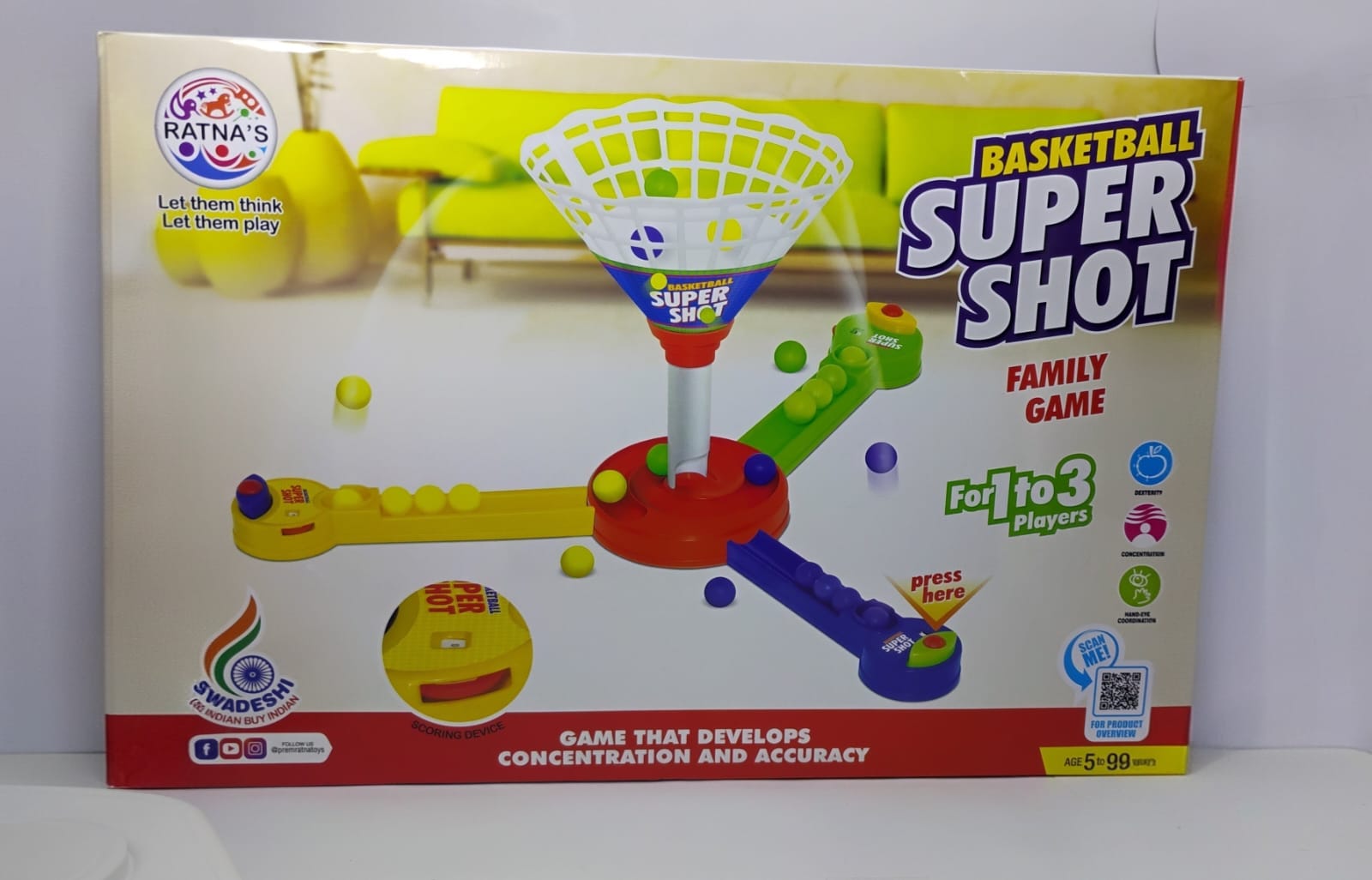 BASKETBALL SUPER SHOT RATNA BASKETBALL SUPER SHOT RATNA - Image 1