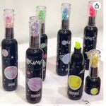BOTTLE GLITTER HIGHLIGHTER 6PCS SET