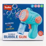COLOUR BUBBLE GUN RECHARGABLE