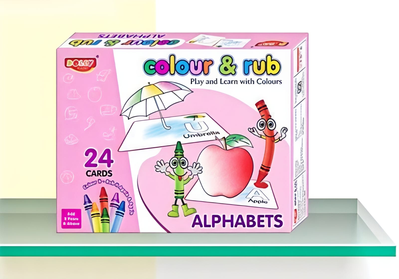 COLOUR & RUB ALPHABETS COLOUR & RUB ALPHABETS - Image 1