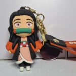 NEZUKO DEMON SLAYER GIRL KEYCHAIN