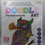 DOODLE ART THE COLORING KIT RATNA