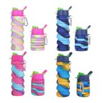 FOLDING SILICONE WATER BOTTLE 1PC