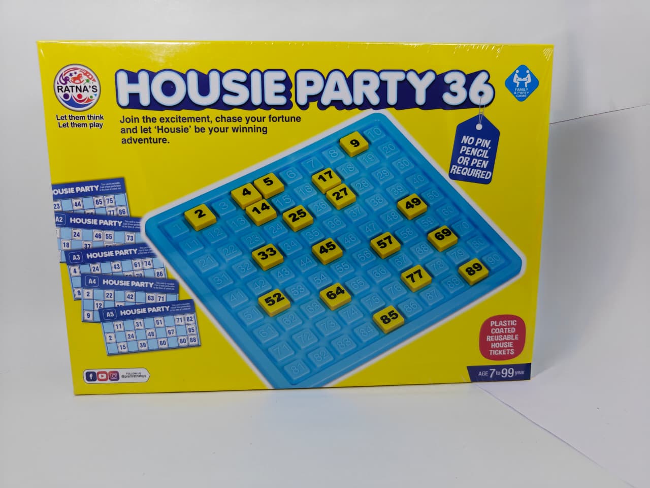 HOUSIE PARTY 36 RATNA KITCHEN KIT JUMBO SUNNY - Image 1
