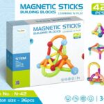 MAGNETIC STICKS 42 PCS