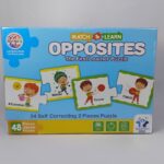MATCH & LEARN OPPOSITES 48 PCS JIGSAW PUZZLE RATNA