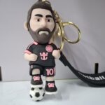 MESSI BLACK JERSEY KEY CHAIN