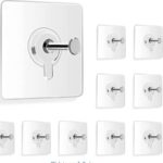 NAIL SCREW TYPE HOOK 10 PCS PACK