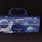 PASSWORD PROTECTED SPACE SUITCASE PENCIL BOX