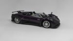 Pagani Zonda HP Barchetta Die-Cast Model in stunning metallic purple. - Image 3