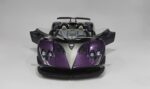 Pagani Zonda HP Barchetta Die-Cast Model in stunning metallic purple.