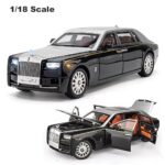ROLLS ROYCE PHANTHOM BLACK & SILVER DIE CAST