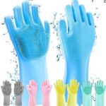 SILICONE HAND GLOVES 2 PCS SET