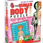 THE HUMAN BODY GLOW IN DARK PUZZLE