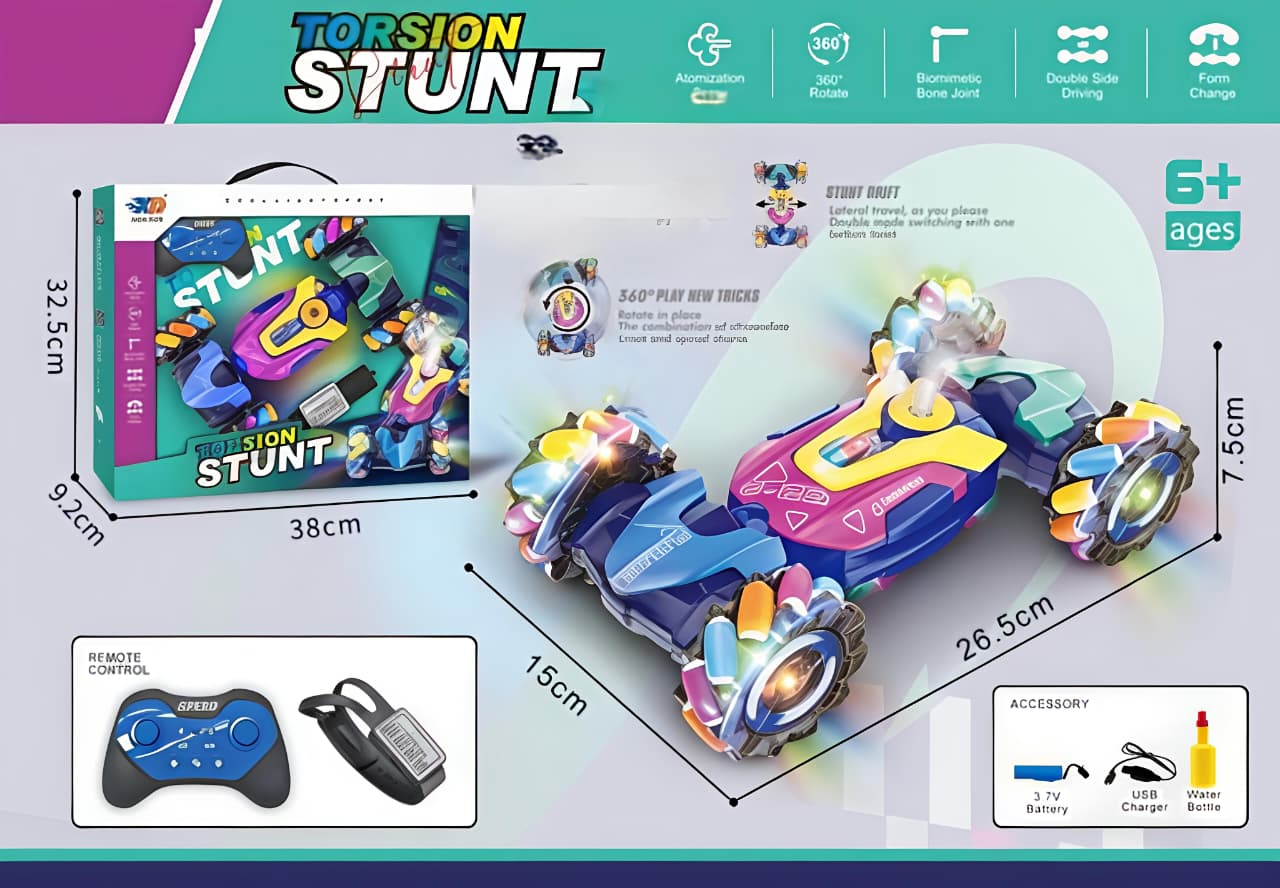 TORSION STUNT CAR WITH HAND GESTURE TORSION STUNT CAR WITH HAND GESTURE - Image 1