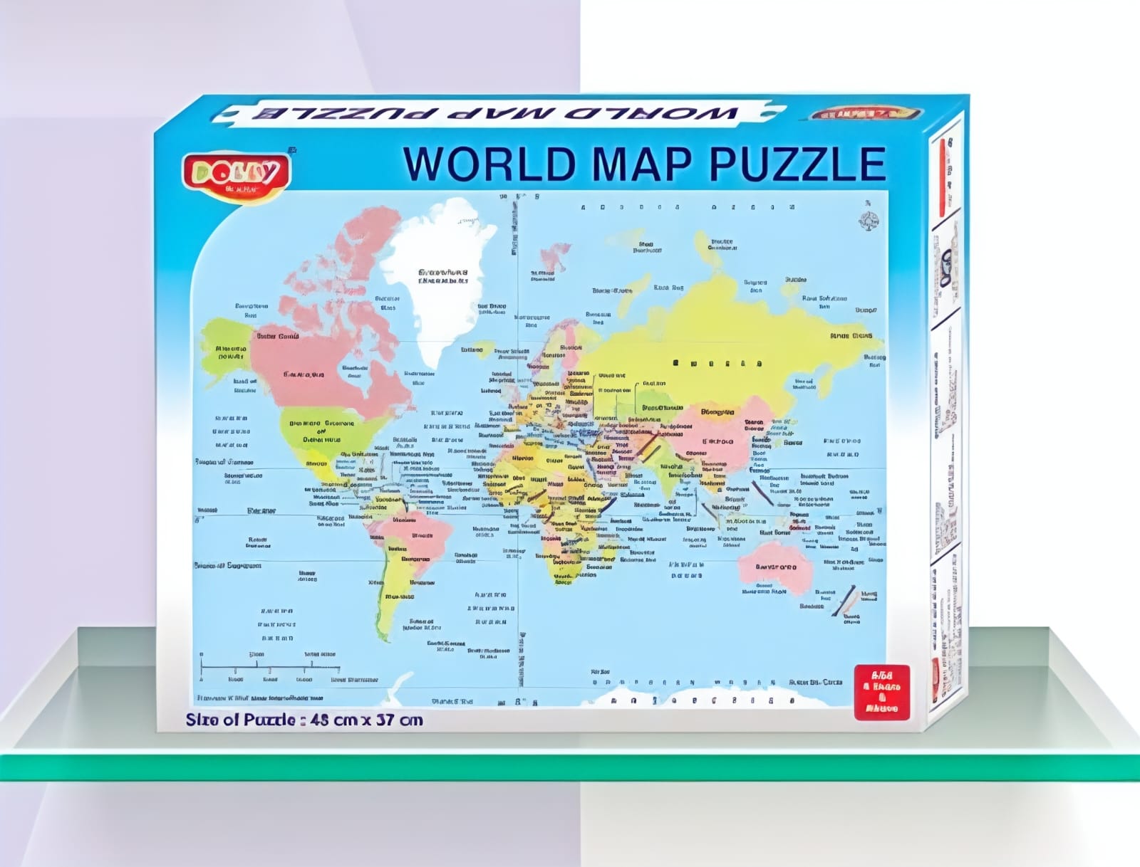 WORLD MAP PUZZLE WORLD MAP PUZZLE - Image 1